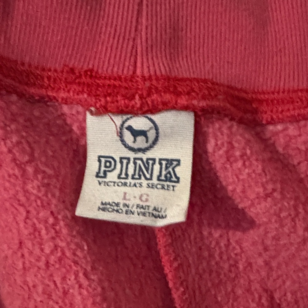 Victoria's Secret Large comfy sweats in Bold Pink - Picture 2 of 3